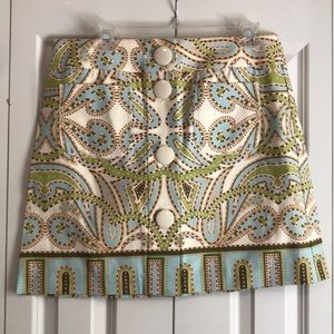 NWOT J Crew twill mini skirt with patch pockets